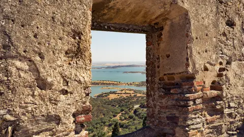 Vistas desde el castillo de Monsaraz Vistas desde el castillo de Monsaraz