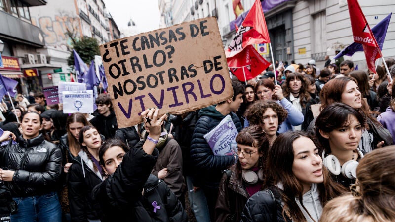 Manifestación del 8 de marzo (Día de la Mujer) de 2024 en Madrid