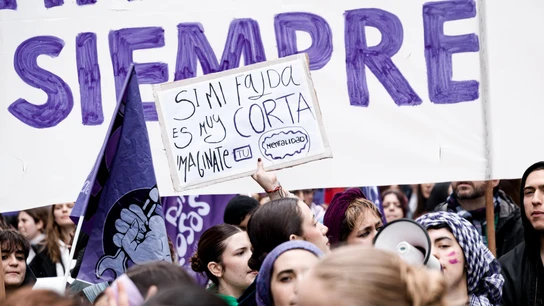 Manifestación del 8M de 2024 en Madrid Manifestación del 8M de 2024 en Madrid