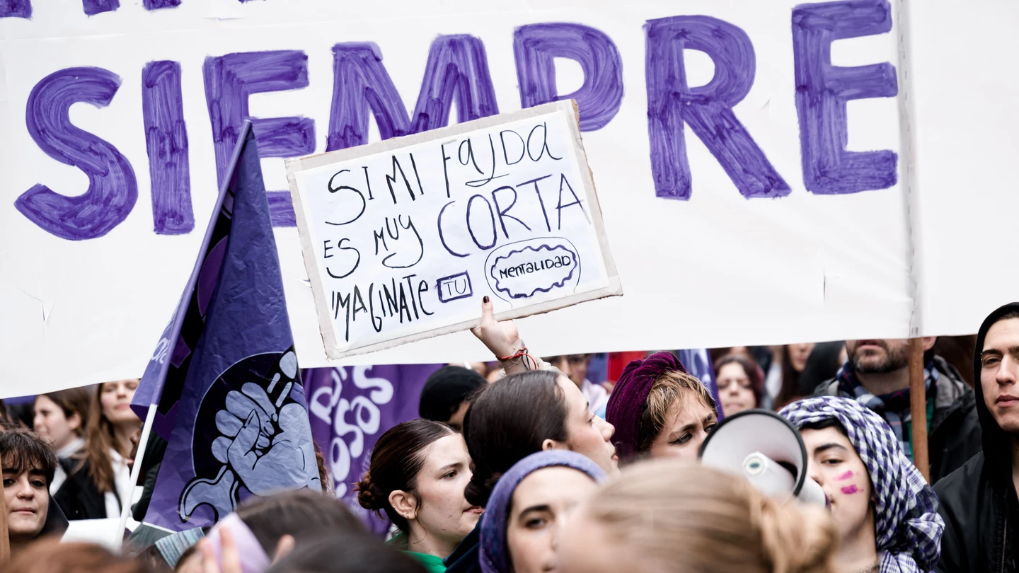 Manifestación del 8M de 2024 en Madrid Manifestación del 8M de 2024 en Madrid