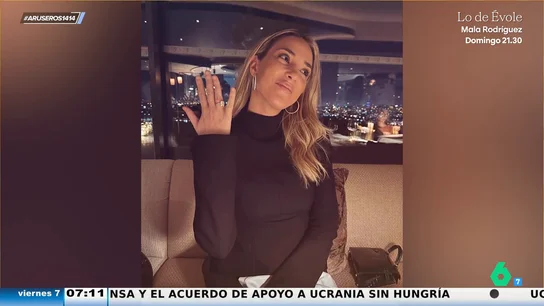 Un anillo con un enorme diamante desata los rumores de una reboda entre Alice Campello y Álvaro Morata Un anillo con un enorme diamante desata los rumores de una reboda entre Alice Campello y Álvaro Morata