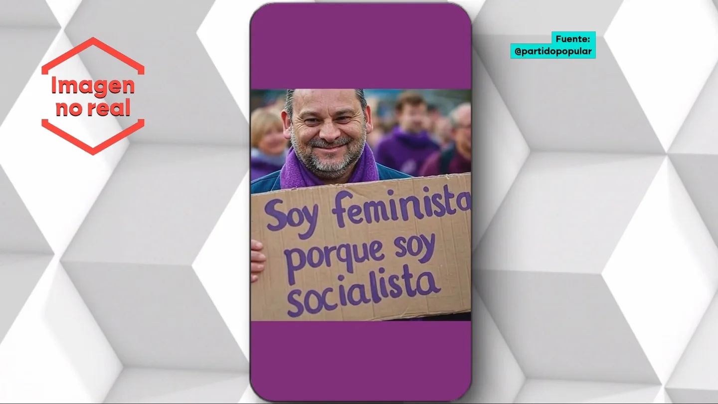 Vídeo 'deepfake' del Partido Popular Vídeo 'deepfake' del Partido Popular