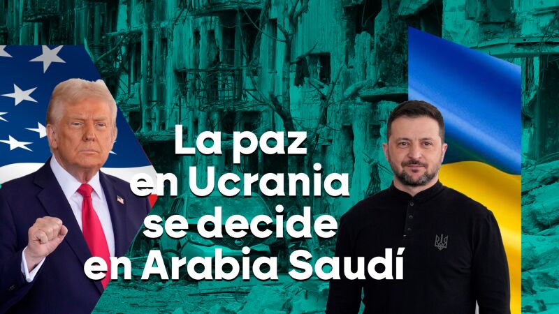 Ucrania y EEUU, en busca de una reconciliación por la paz: reunión clave en Arabia Saudí sin Trump ni Zelenski