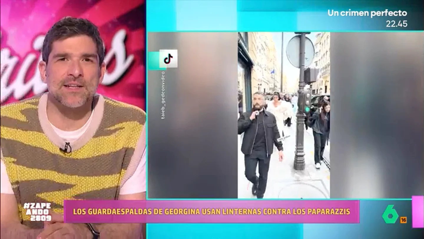 Nacho García, sobre los guardaespaldas de Georgina Rodríguez: "Ahora, además de estar en forma, tienen que llevar pilas" Nacho García, sobre los guardaespaldas de Georgina Rodríguez: "Ahora, además de estar en forma, tienen que llevar pilas"