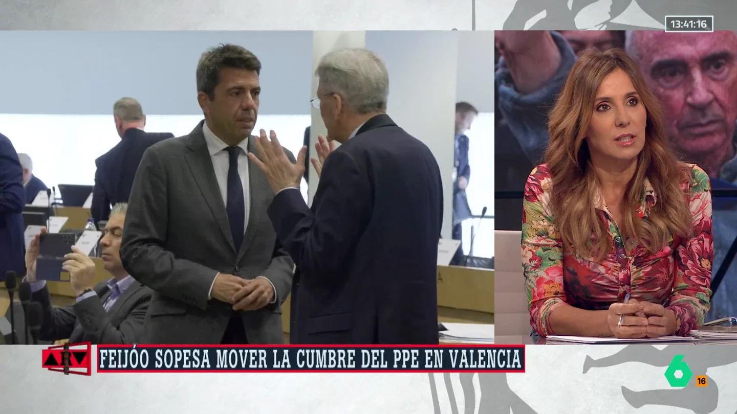 Carmen Morodo explica que Mazón le está pidiendo tiempo a Feijóo: "Habrá que ver cuánto le comprensa al PP seguir dándoselo" Carmen Morodo explica que Mazón le está pidiendo tiempo a Feijóo: "Habrá que ver cuánto le comprensa al PP seguir dándoselo"