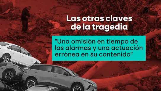 Las otras claves del auto de la DANA: la jueza destaca que la alerta fue tardía y con un contenido erróneo Las otras claves del auto de la DANA: la jueza destaca que la alerta fue tardía y con un contenido erróneo