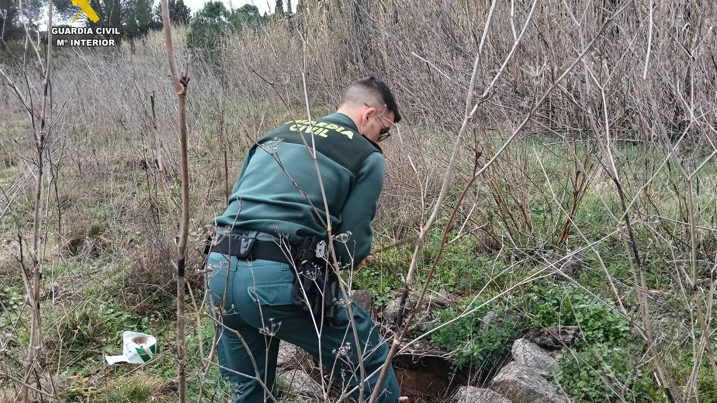 La Guardia Civil detecta 12 pozos "altamente peligrosos" por la ausencia de señalización en Sant Climent (Girona) La Guardia Civil detecta 12 pozos "altamente peligrosos" por la ausencia de señalización en Sant Climent (Girona)