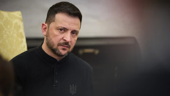 El presidente de Ucrania, Volodimir Zelenski, en una imagen archivo. El presidente de Ucrania, Volodimir Zelenski, en una imagen archivo.