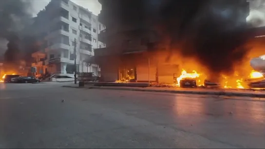 La peor ola de violencia desde la caída de Al Assad La peor ola de violencia desde la caída de Al Assad