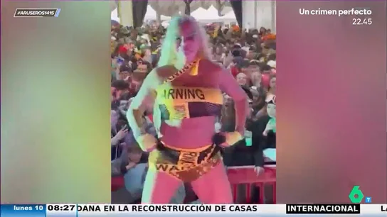 Leticia Sabater arrasa en su concierto en Huesca tras ser detenida por la Policía Leticia Sabater