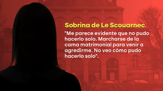 La sobrina de Joel Le Scouarnec relata las agresiones sexuales a las que fue sometida por su tío cuando tenía cinco años La sobrina de Joel Le Scouarnec relata las agresiones sexuales a las que fue sometida por su tío cuando tenía cinco años