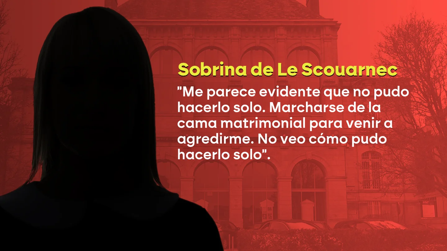 La sobrina de Joel Le Scouarnec relata las agresiones sexuales a las que fue sometida por su tío cuando tenía cinco años La sobrina de Joel Le Scouarnec relata las agresiones sexuales a las que fue sometida por su tío cuando tenía cinco años