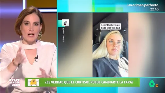 Boticaria García aclara si es real el concepto 'cara de cortisol': "Se están mezclando churras con merinas" La farmacéutica explica que en los vídeos publicados en redes sociales, en los que se relaciona el cortisol con tener la cara más redondeada, se confunde el síndrome de Cushing con el estrés.
