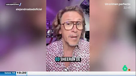 Alejandro Abad carga contra Eurovisión: "Si Beyoncé fuera de Toledo y Ed Sheeran de Soria..." Alejandro Abad