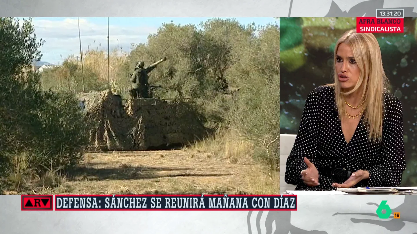 Afra Blanco, sobre el gasto en Defensa Afra Blanco, sobre el gasto en Defensa