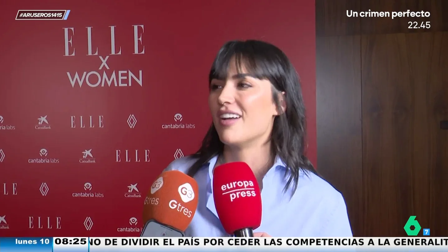 Alfonso Arús aplaude la imitación de Michelle Calvó a Isabel Pantoja: "Apuesto por ella para interpretarla" Alfonso Arús aplaude la imitación de Michelle Calvó a Isabel Pantoja: "Apuesto por ella para interpretarla"