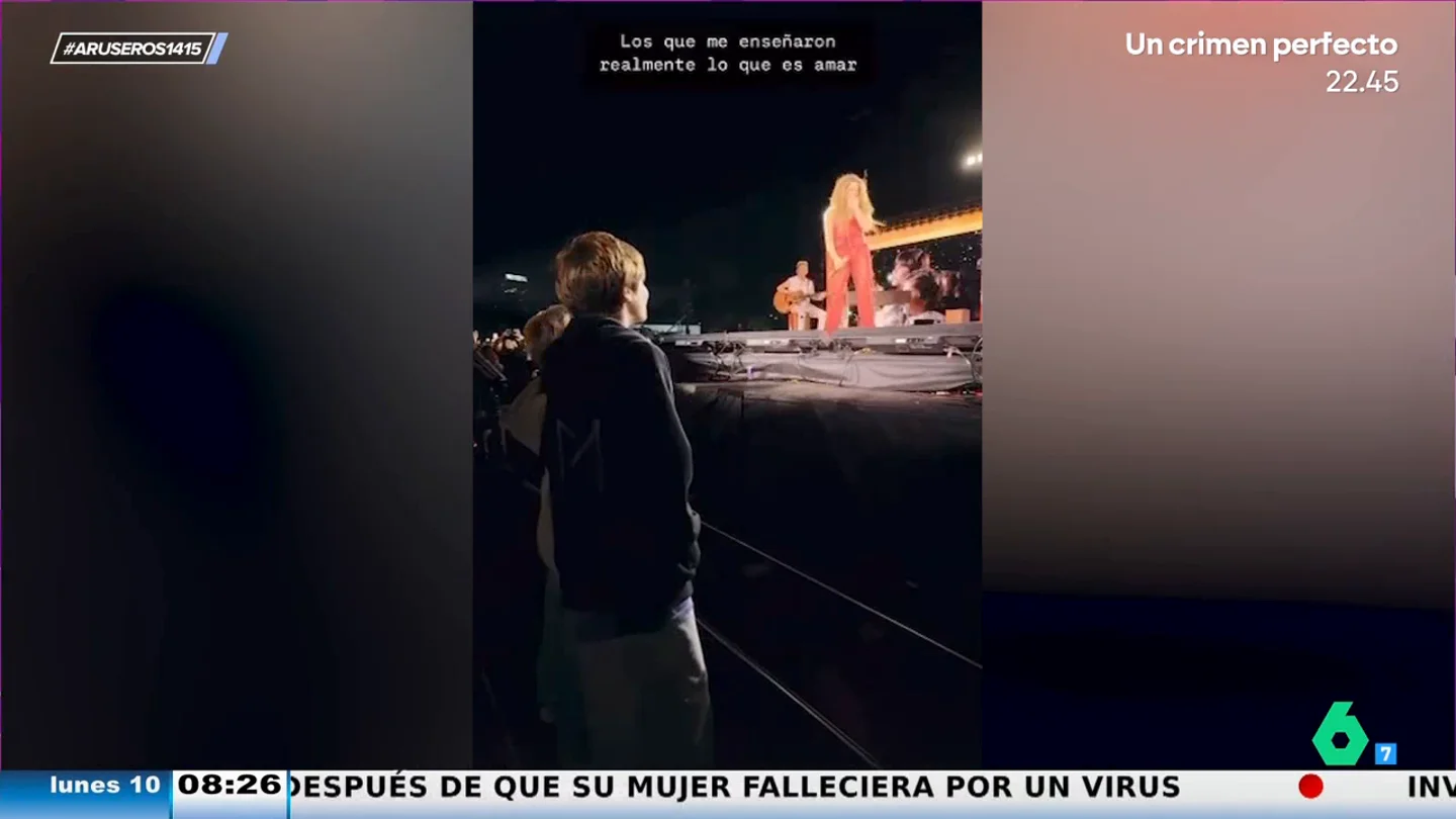 Shakira desvela en este vídeo cómo actúan sus hijos mientras ella canta en pleno concierto Shakira desvela en este vídeo cómo actúan sus hijos mientras ella canta en pleno concierto
