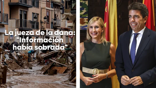 El demoledor auto de la jueza de la DANA: había información "sobrada" que fue "ignorada" por el Gobierno de Mazón El demoledor auto de la jueza de la DANA: había información "sobrada" que fue "ignorada" por el Gobierno de Mazón