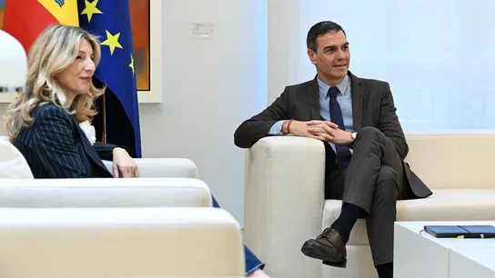 Yolanda Díaz y Pedro Sánchez Yolanda Díaz y Pedro Sánchez