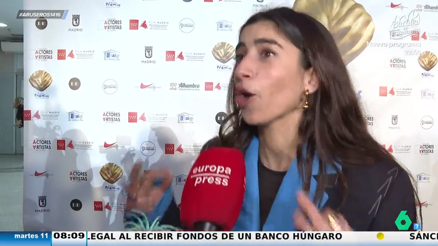 Carolina Yuste desvela que le gustaría interpretar a Isabel Pantoja: "Me hubiera encantado ser folclórica" Carolina Yuste desvela que le gustaría interpretar a Isabel Pantoja: "Me hubiera encantado ser folclórica"