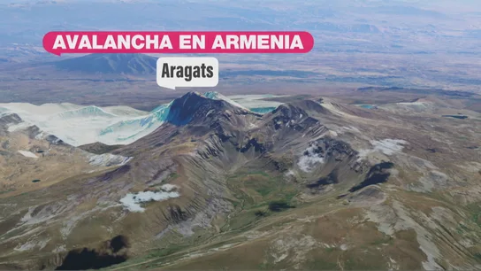 El monte Aragats, el más alto de Armenia El monte Aragats, el más alto de Armenia