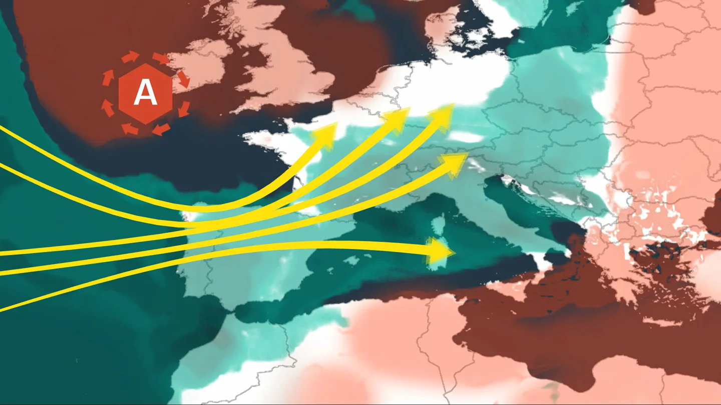 ¿Por qué está lloviendo tanto? La respuesta no está en nuestros cielos, sino en las islas británicas ¿Por qué está lloviendo tanto? La respuesta no está en nuestros cielos, sino en las islas británicas