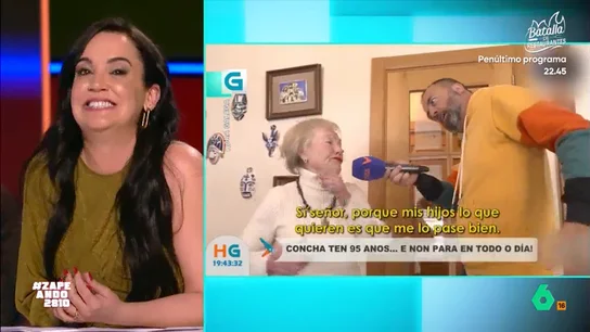 La reacción de Martita de Graná al ver a un reportero gallego bailando bachata: "Qué mal ha envejecido 'Dirty Dancing' La reacción de Martita de Graná al ver a un reportero gallego bailando bachata: "Qué mal ha envejecido 'Dirty Dancing'