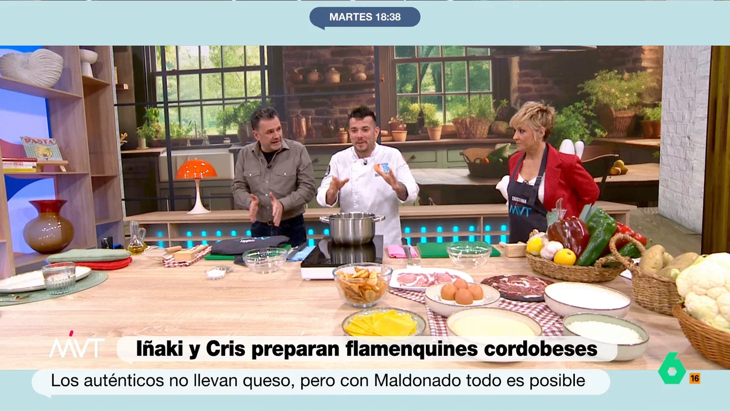 El mensaje de apoyo de Carlos Maldonado por las lluvias en Talavera de la Reina: "Estamos con vosotros" El cocinero es natural de esta ciudad Manchega y no ha dudado en dar su apoyo a su municipio desde Más Vale Tarde. Como ha contado a Iñaki y Cristina, ha suspendido las clases en su escuela ante la alerta.
