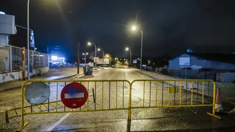 Zona cortada por peligro de desbordamiento en el Río Guadarrama, en Galapagar Zona cortada por peligro de desbordamiento en el Río Guadarrama, en Galapagar