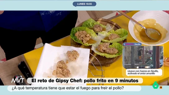 El reto de Gipsy Chef: cómo hacer pollo frito al estilo japonés en 9 minutos El reto de Gipsy Chef: cómo hacer pollo frito al estilo japonés en 9 minutos