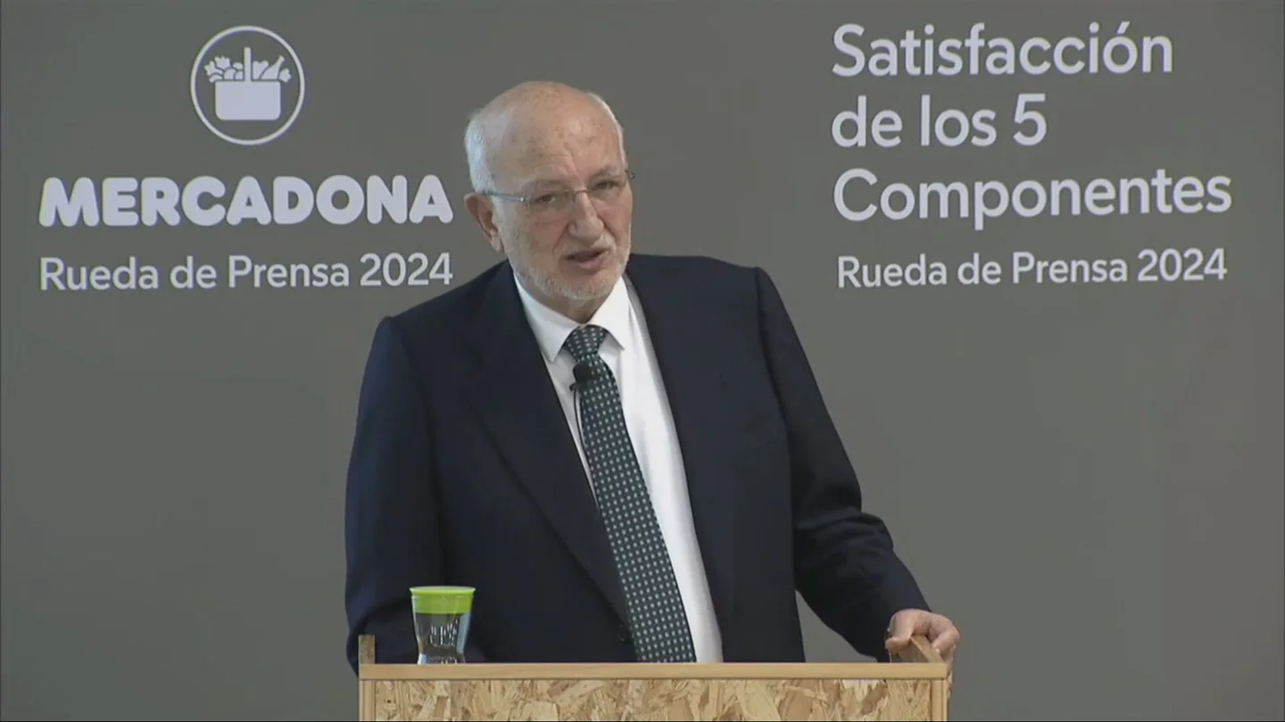 El presidente de Mercadona, Juan Roig El presidente de Mercadona, Juan Roig