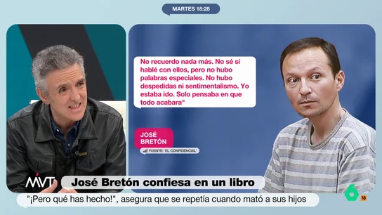 Ramoncín, tajante sobre José Bretón: "Es un monstruo capaz de poner en una hoguera a un bebé y ver cómo se quema" Ramoncín analiza en este vídeo la confesión de José Bretón a Luisgé Martín en la que explica los motivos por los que asesinó a sus hijos, así como la reflexión del propio periodista sobre si debería sentir algo de compasión por el filicida.