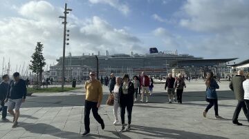 Crucero Arvia en el Puerto de A Coruña