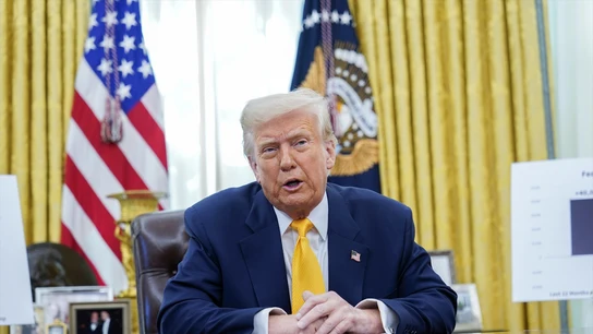 Donald Trump, en el Despacho Oval de la Casa Blanca. Donald Trump, en el Despacho Oval de la Casa Blanca.