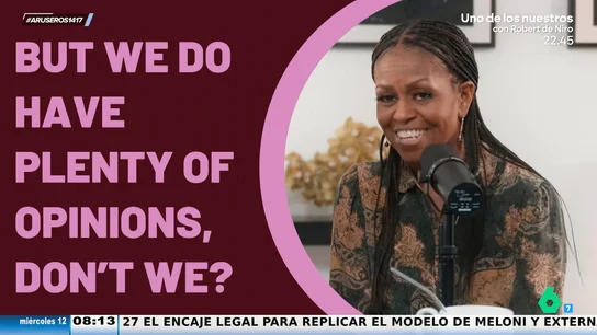 Alfonso Arús, del podcast de Michelle Obama sobre la familia: "La que igual está a punto de separarse da consejos" Alfonso Arús, del podcast de Michelle Obama sobre la familia: "La que igual está a punto de separarse da consejos"