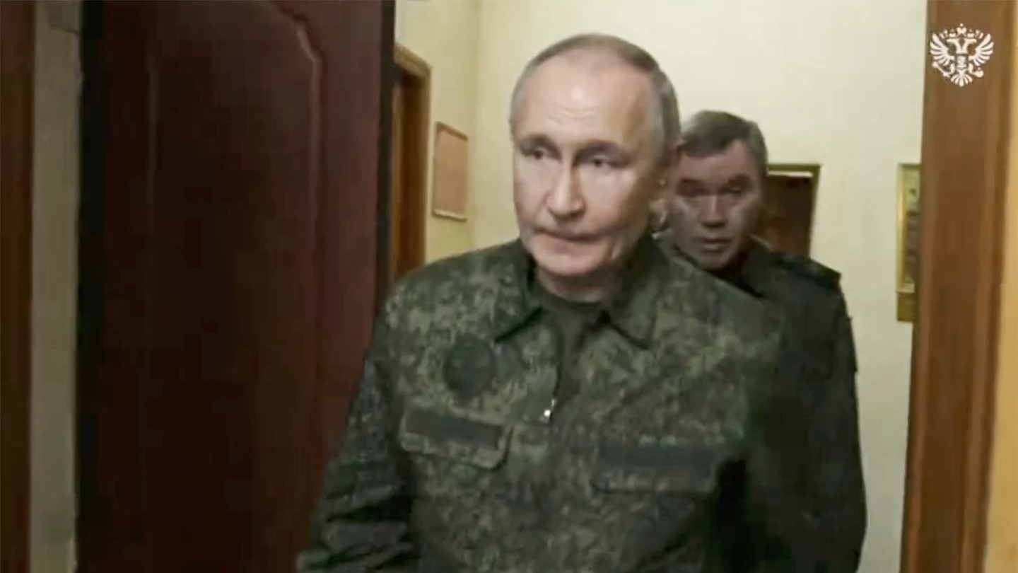 El mandatario ruso, Vladímir Putin, visita la región de Kursk El mandatario ruso, Vladímir Putin, visita la región de Kursk