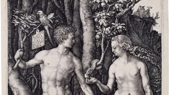 Imagen de 'El Pecado Original' (1504), de Alberto Durero, que muestra las figuras bíblicas de Adán y Eva. Imagen de 'El Pecado Original' (1504), de Alberto Durero, que muestra las figuras bíblicas de Adán y Eva.