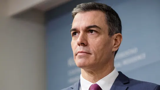 El presidente del Gobierno, Pedro Sánchez, durante una rueda de prensa con el primer ministro de Finlandia en Helsinki El presidente del Gobierno, Pedro Sánchez, durante una rueda de prensa con el primer ministro de Finlandia en Helsinki