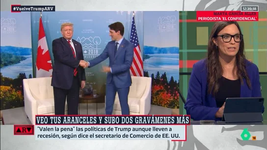 Marta García Aller, sobre Trump Marta García Aller, sobre Trump