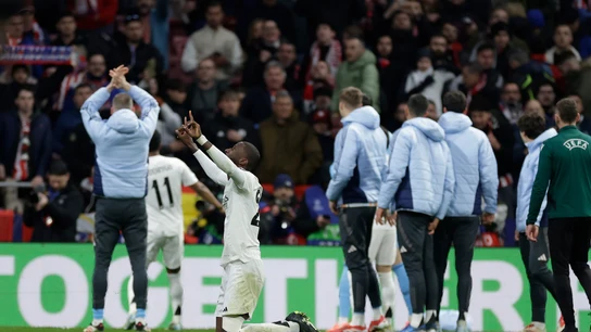 Rudiger celebra su gol contra el Atlético de Madrid Rudiger celebra su gol contra el Atlético de Madrid