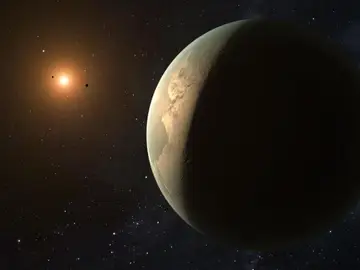 una supertierra en la zona habitable de su estrella una supertierra en la zona habitable de su estrella