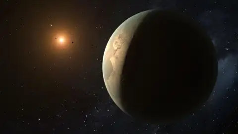 una supertierra en la zona habitable de su estrella una supertierra en la zona habitable de su estrella