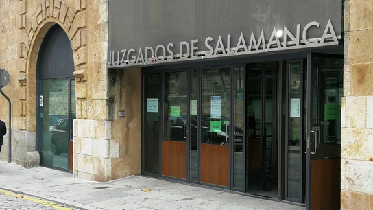 Imagen de los juzgados de Salamanca. Imagen de los juzgados de Salamanca.