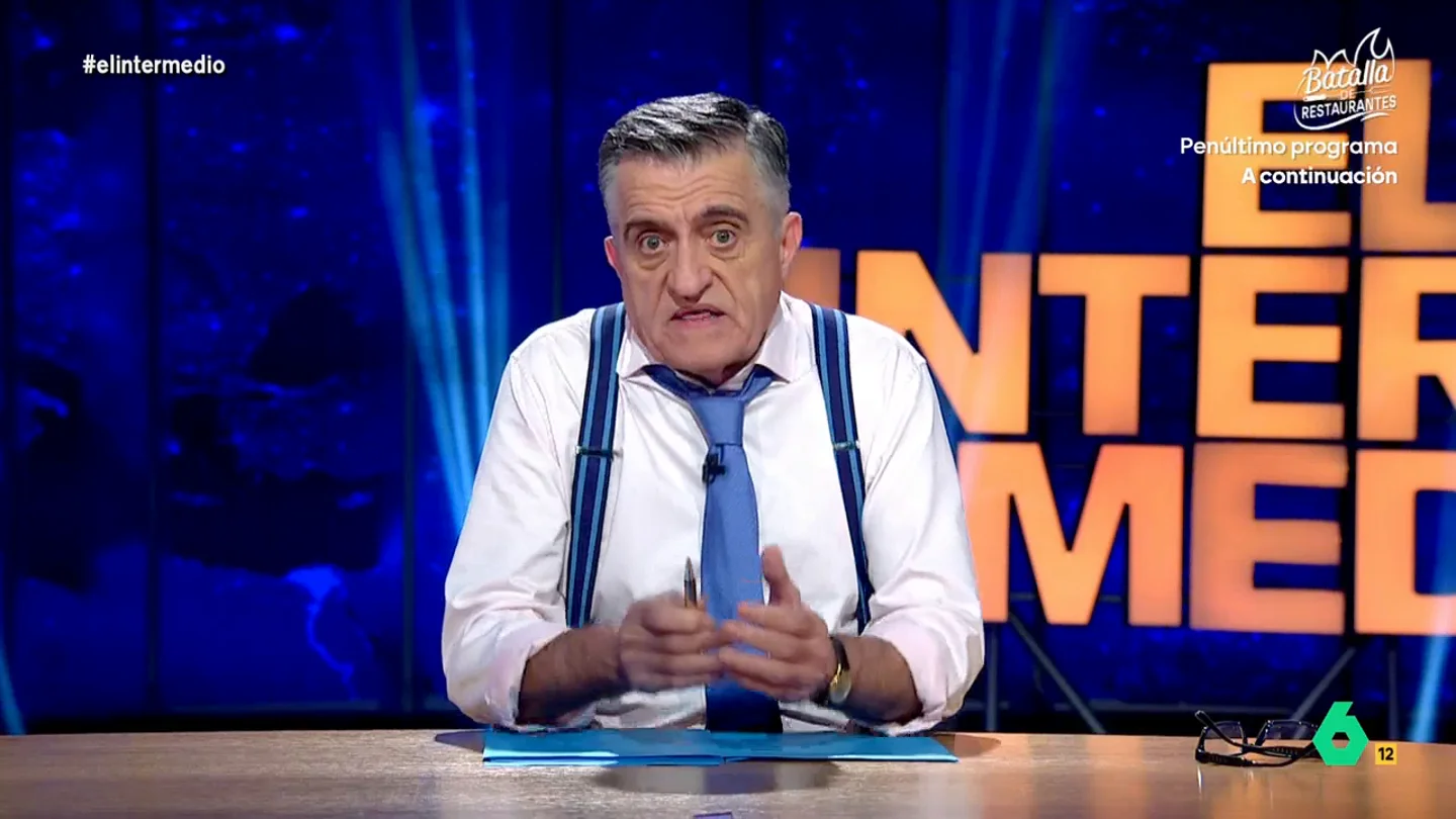 Wyoming advierte a Mazón sobre el PP: "Igual mañana la responsabilidad solo es de ese president autonómico del que usted me habla" Wyoming advierte a Mazón sobre el PP: "Igual mañana la responsabilidad solo es de ese president autonómico del que usted me habla"