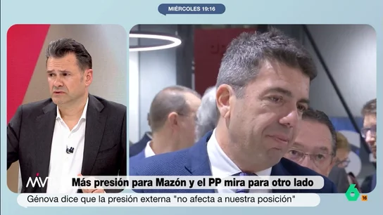 Iñaki López, sobre el futuro político de Carlos Mazón: "Aquí huele a muerto" Iñaki López, sobre el futuro político de Carlos Mazón: "Aquí huele a muerto"