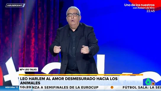 Leo Harlem, al "amor desmesurado" por los animales: "Se cae un pájaro y lo subís al árbol, se cae una persona y va a YouTube" Leo Harlem, al "amor desmesurado" por los animales: "Se cae un pájaro y lo subís al árbol, se cae una persona y va a YouTube"