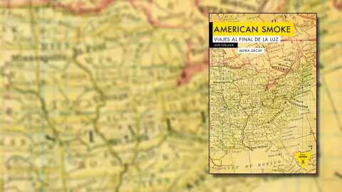 Portada de 'American Smoke', de Iain Sinclair. Portada de 'American Smoke', de Iain Sinclair.