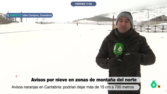 Avisos por nieve en puntos de alta montaña Avisos por nieve en puntos de alta montaña