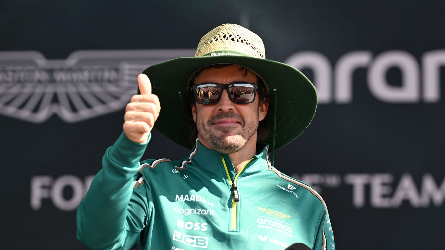 Fernando Alonso en Australia