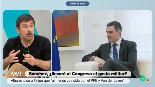 Ramón Espinar: "Donald Trump tiene en Rota material nuclear suficiente para volar España entera" El periodista se muestra muy crítico con el enfoque de ciertos sectores de la izquierda que "viven en el imaginario geopolítico de 1989". "Rusia no es la Unión Soviética, es una tiranía, de extrema derecha, con sesgos imperialistas", afirma.